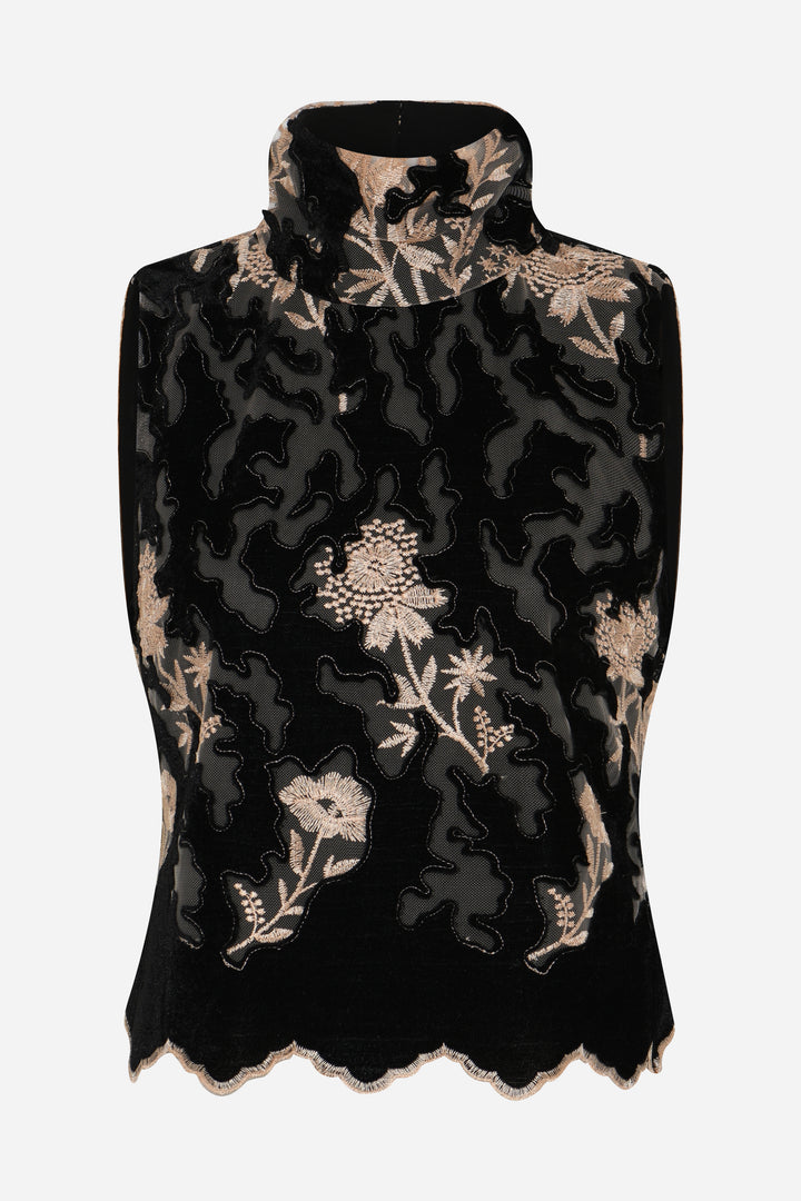 Bruuns Bazaar Women HydriaBBDurasa top Bluser Black / Gold