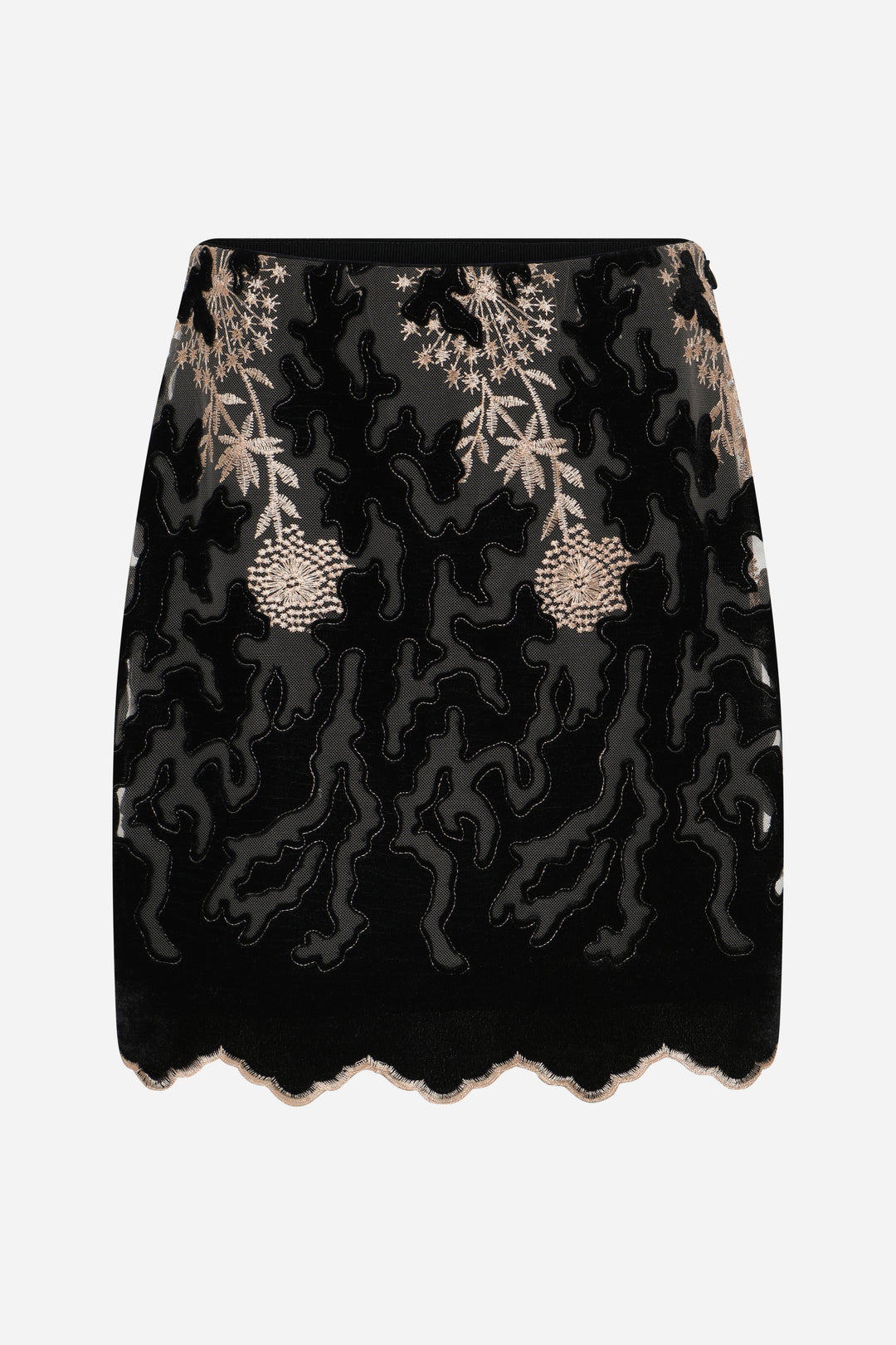 Bruuns Bazaar Women HydriaBBSanna nederdel Nederdele Black / Gold