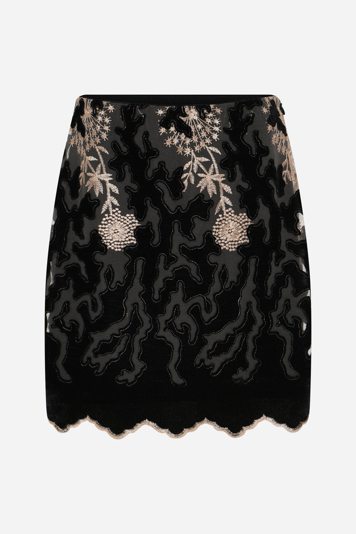 Bruuns Bazaar Women HydriaBBSanna nederdel Nederdele Black / Gold