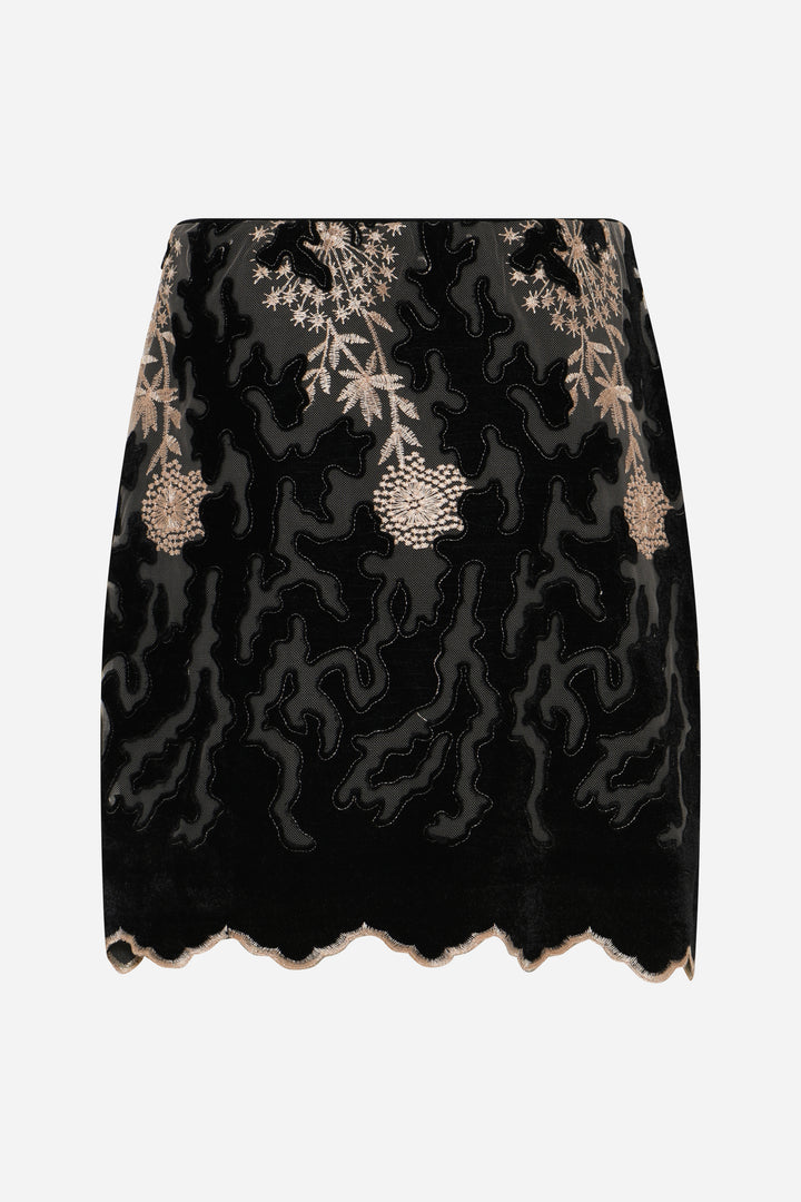Bruuns Bazaar Women HydriaBBSanna nederdel Nederdele Black / Gold