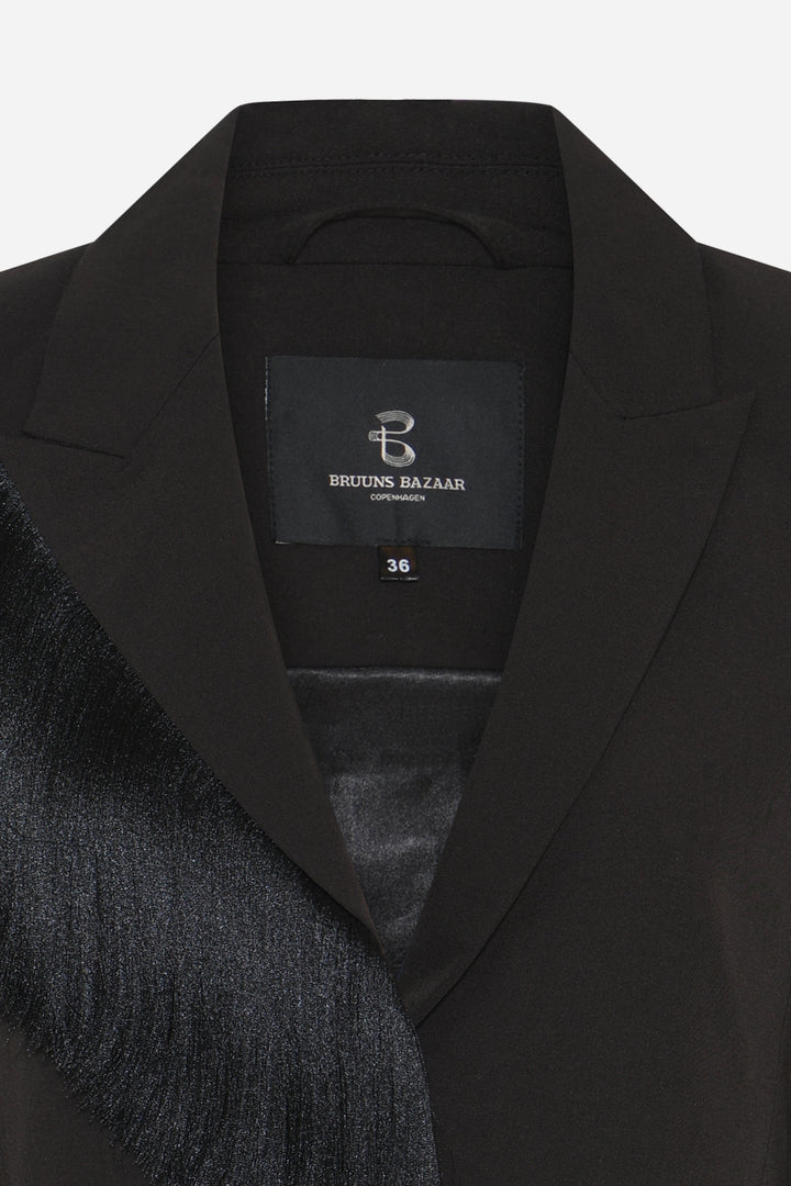 Bruuns Bazaar Women HyphaBBFridaia blazer Blazere Black