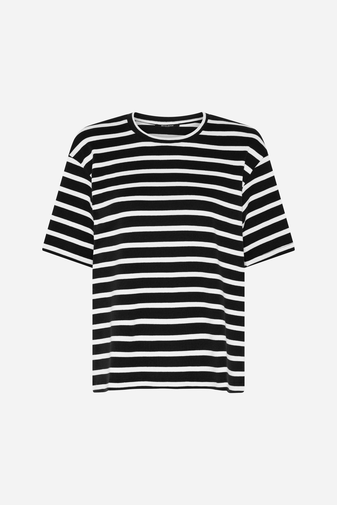 Bruuns Bazaar Women IguanuraBBBasic tee T-shirts Black / Creme stripe