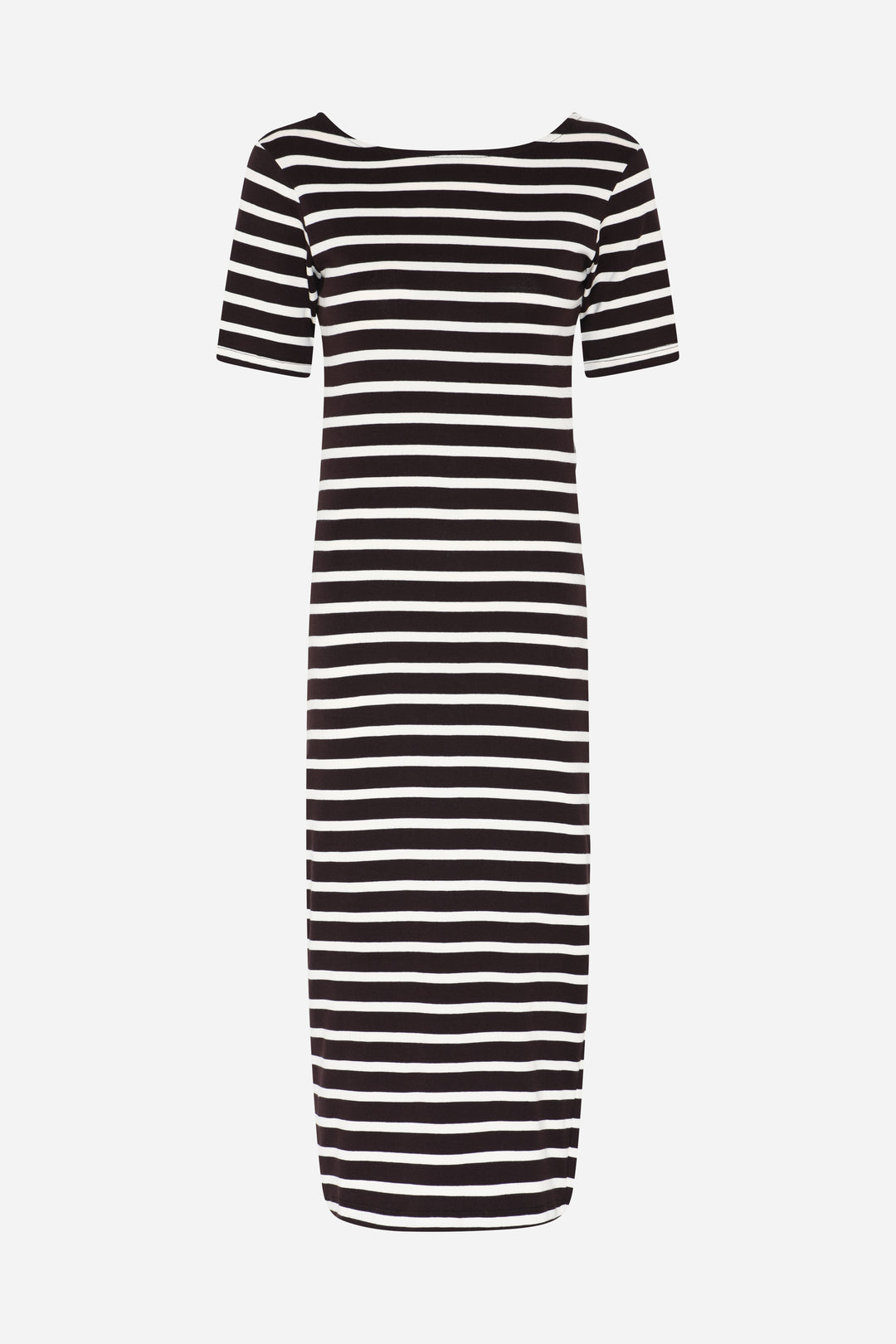 Bruuns Bazaar Women IguanuraBBBoat neck dress Kjoler Brown stripe