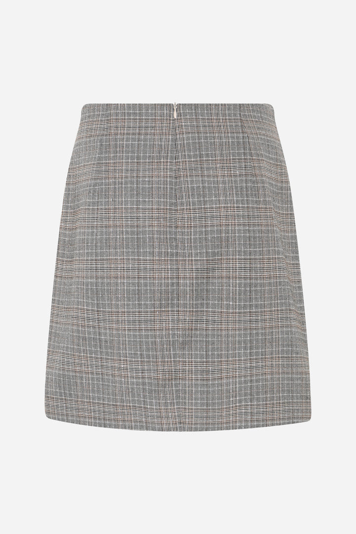 Bruuns Bazaar Women IpomoeaBBMaina nederdel Nederdele Brown Check