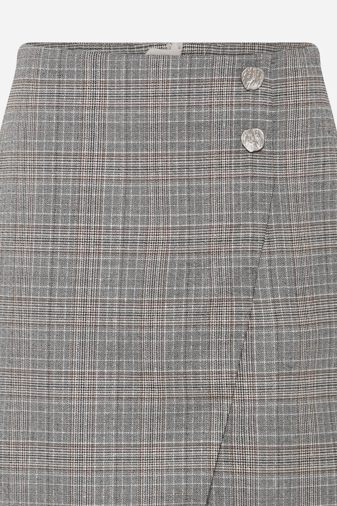Bruuns Bazaar Women IpomoeaBBMaina nederdel Nederdele Brown Check