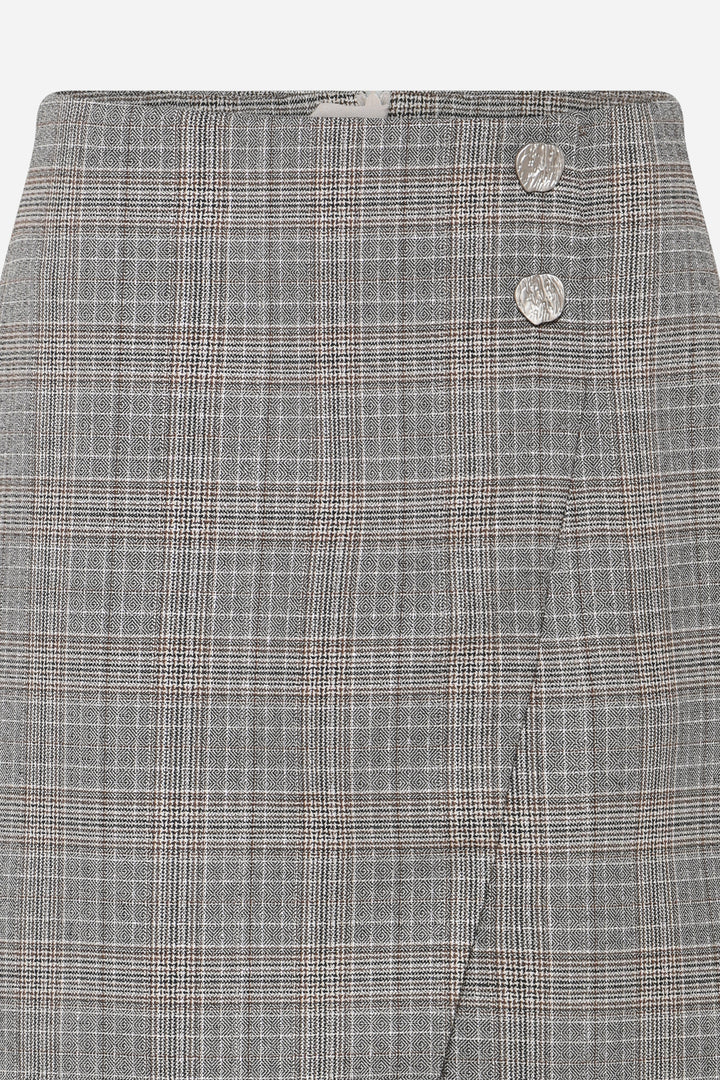 Bruuns Bazaar Women IpomoeaBBMaina nederdel Nederdele Brown Check