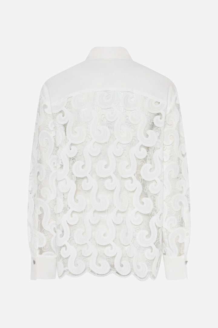 Bruuns Bazaar Women ItayaBBViveca skjorte Skjorter White