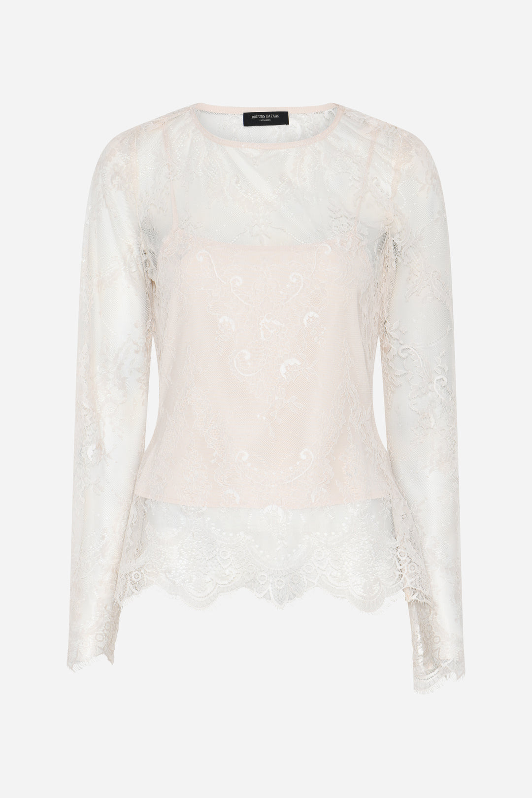 Bruuns Bazaar Women JuaniaBBSynvia bluse Bluser White Sand