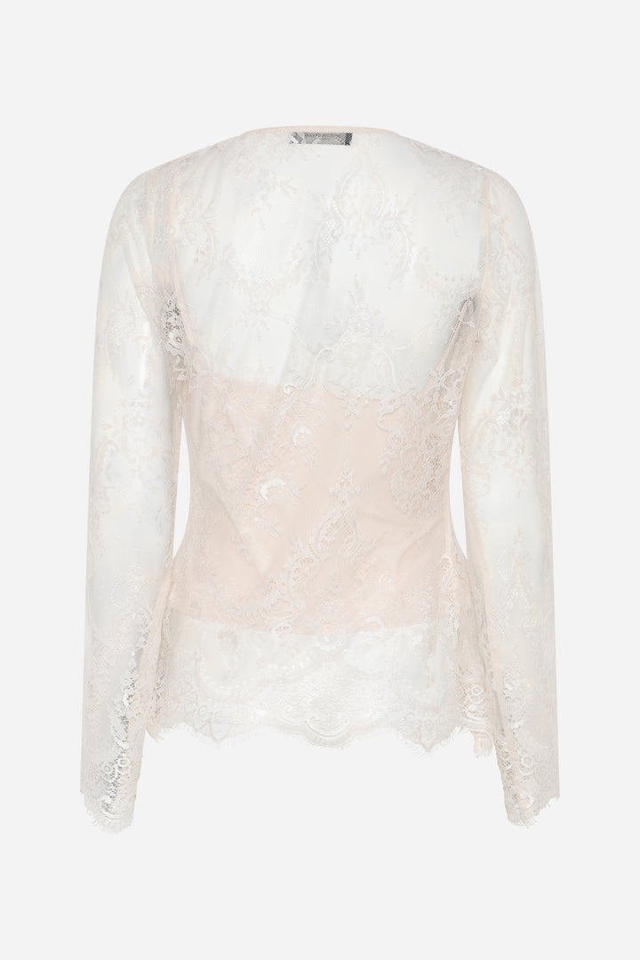 Bruuns Bazaar Women JuaniaBBSynvia bluse Bluser White Sand