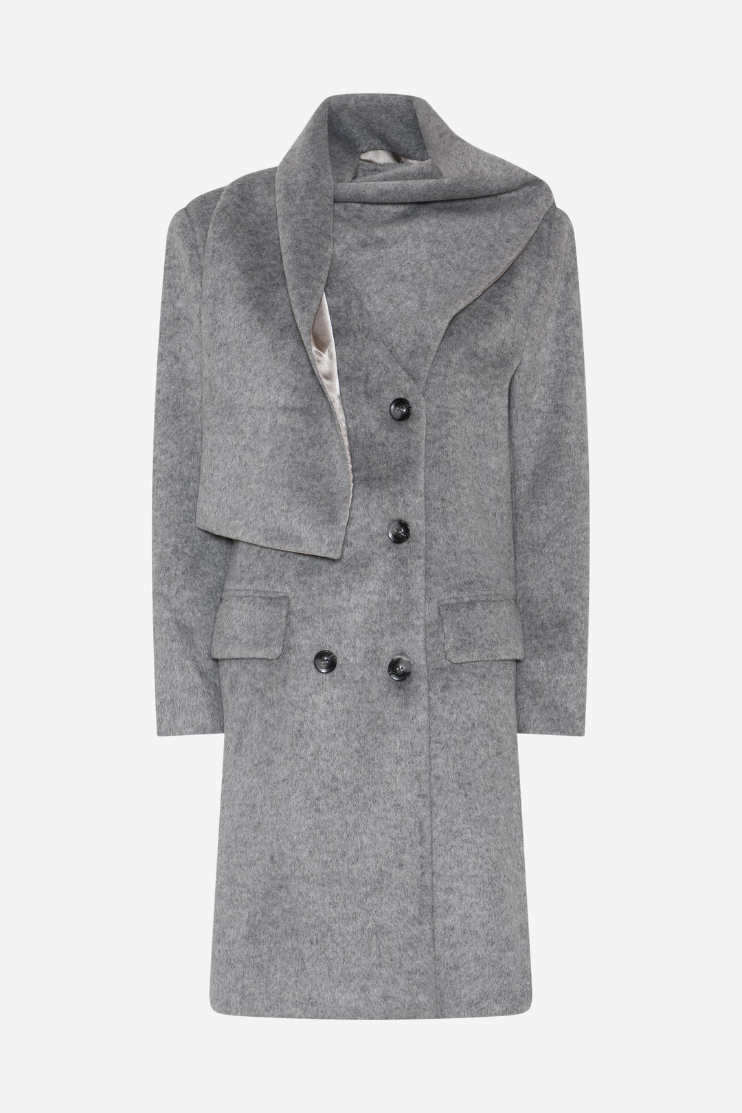 Bruuns Bazaar Women JubaBBAureve frakke Overtøj Grey Melange