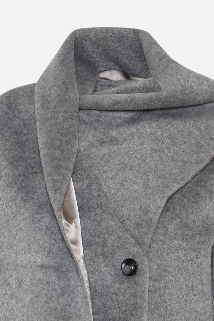 Bruuns Bazaar Women JubaBBAureve frakke Overtøj Grey Melange