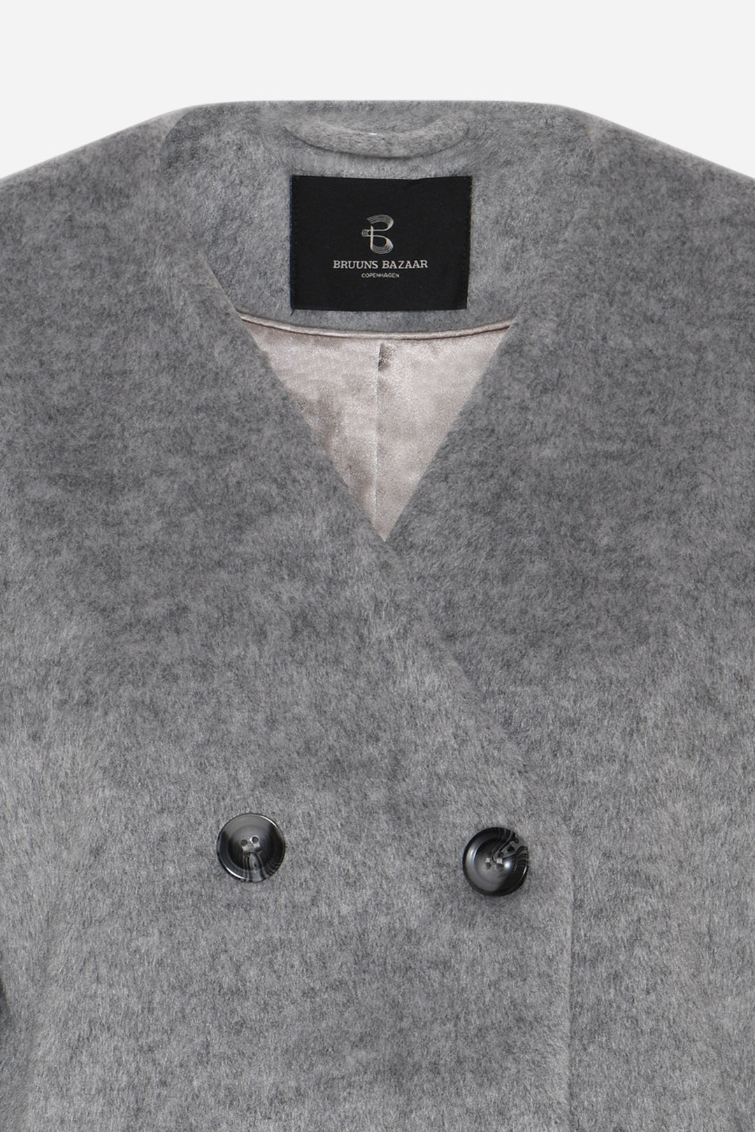 Bruuns Bazaar Women JubaBBAureve frakke Overtøj Grey Melange
