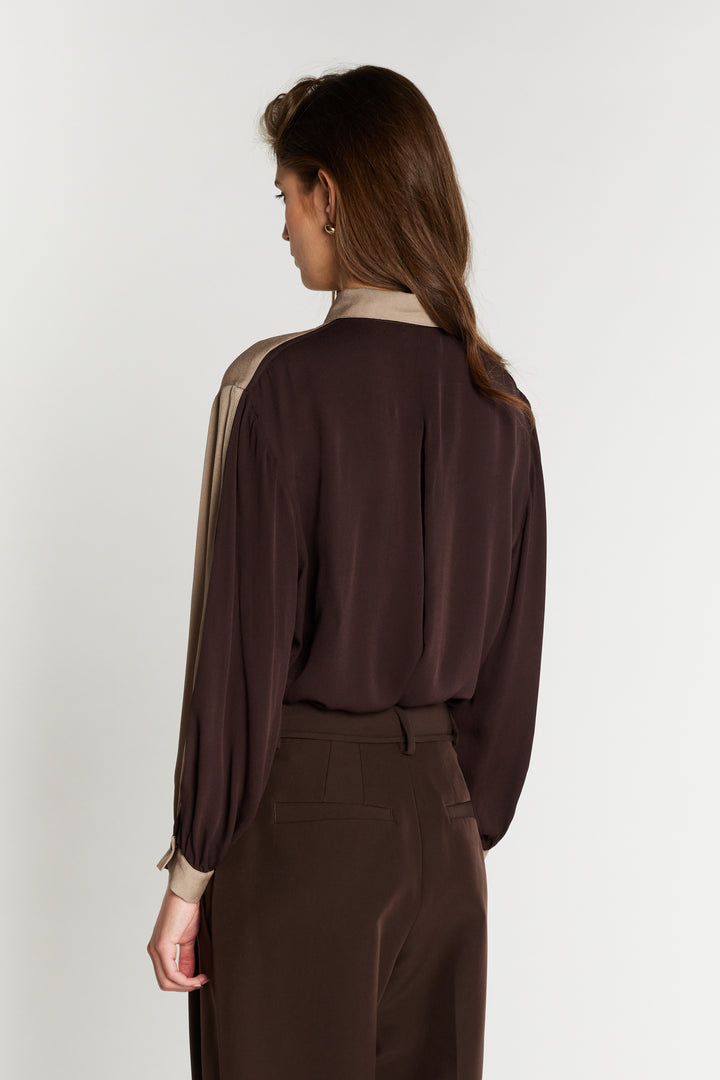 Bruuns Bazaar Women KamilleBBLure skjorte Skjorter Roasted cashew