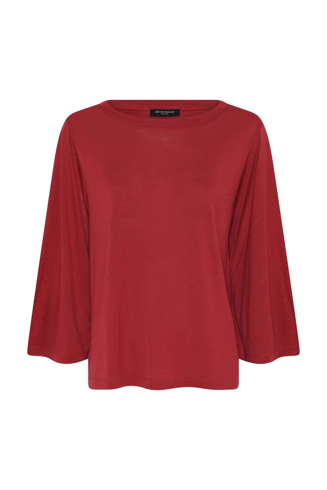 Bruuns Bazaar Women KatkaBBAalia bluse T-shirts Deep Claret
