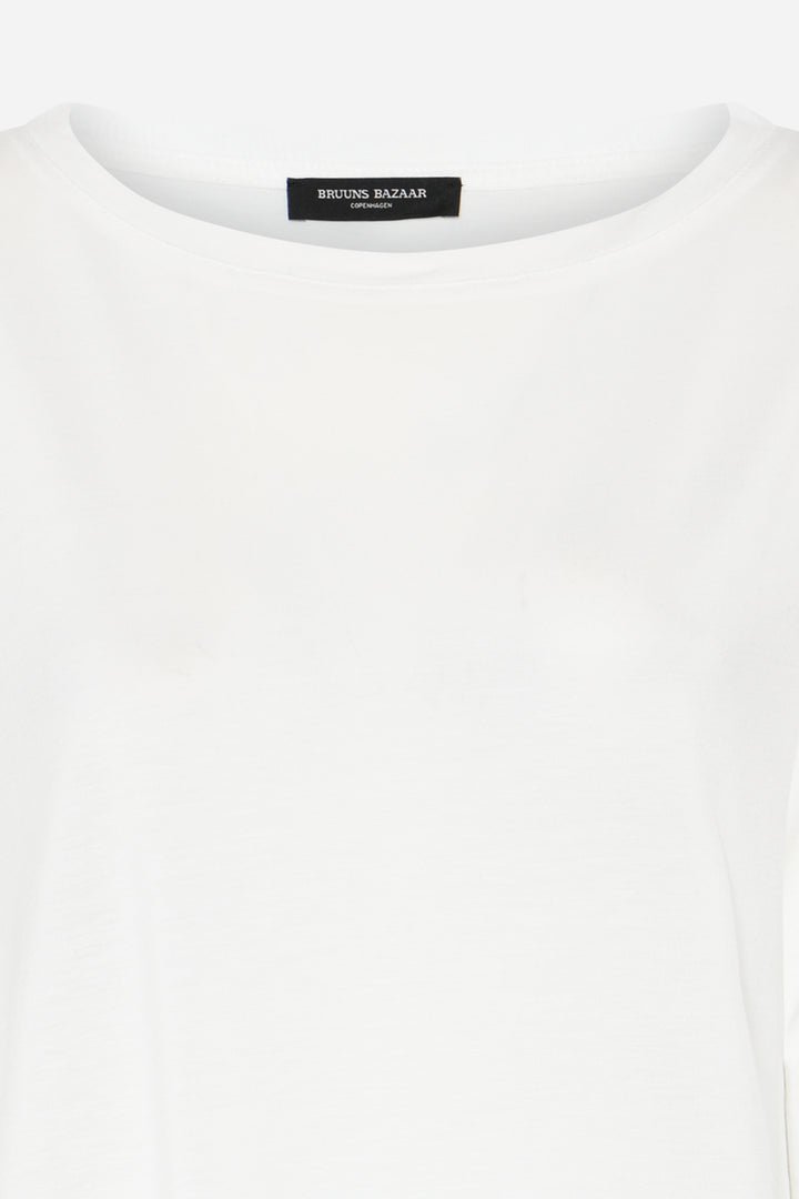 Bruuns Bazaar Women KatkaBBAalia bluse T-shirts Snow White