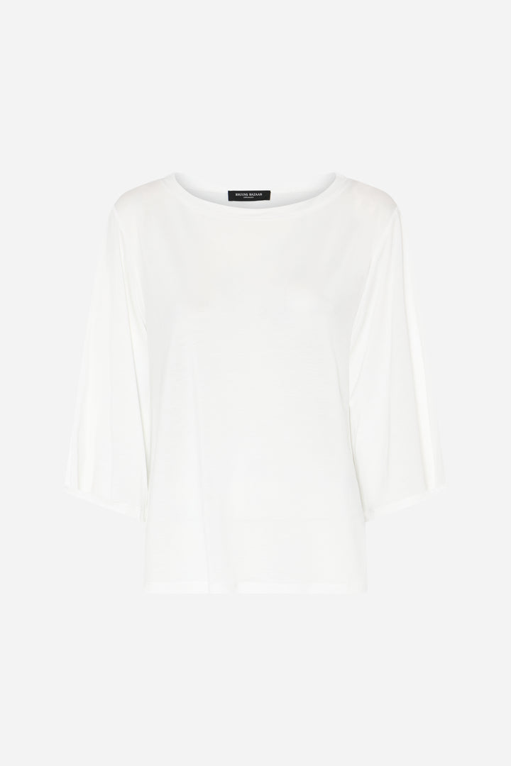 Bruuns Bazaar Women KatkaBBAalia bluse T-shirts Snow White