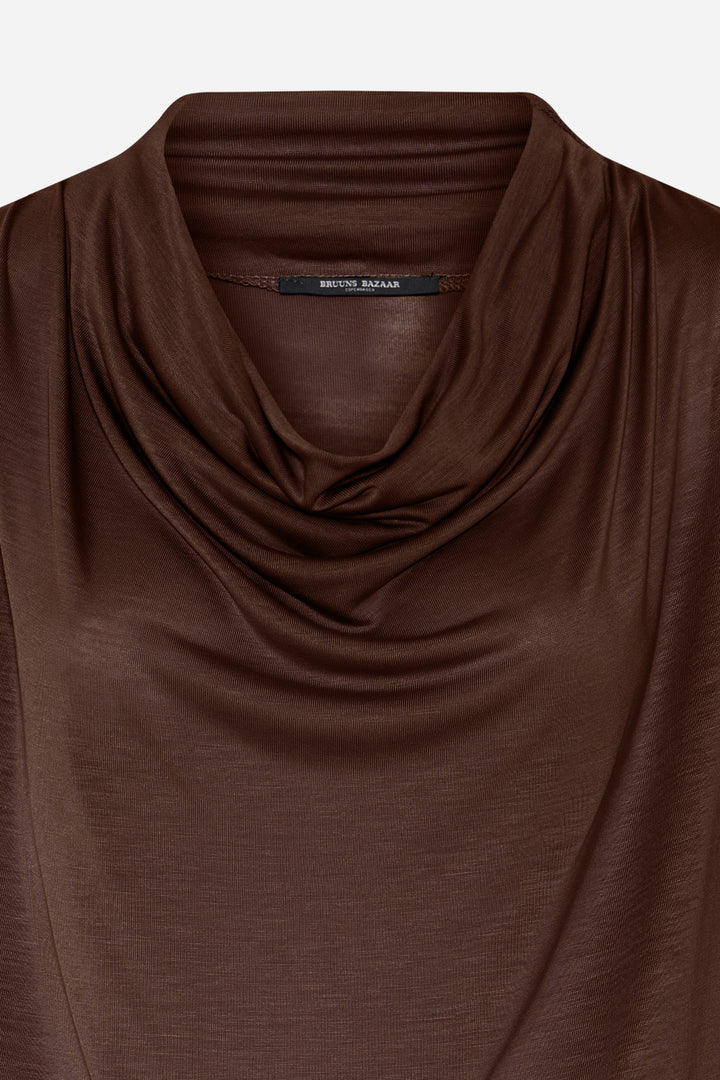 Bruuns Bazaar Women KatkaBBGinae bluse T-shirts Chestnut