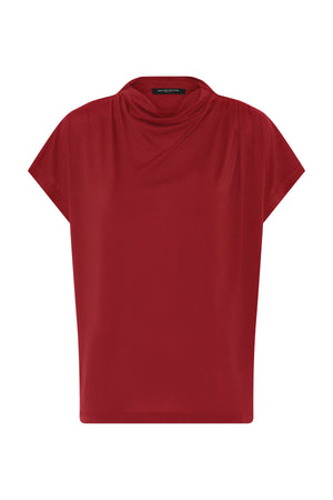 Bruuns Bazaar Women KatkaBBGinae bluse T-shirts Deep Claret