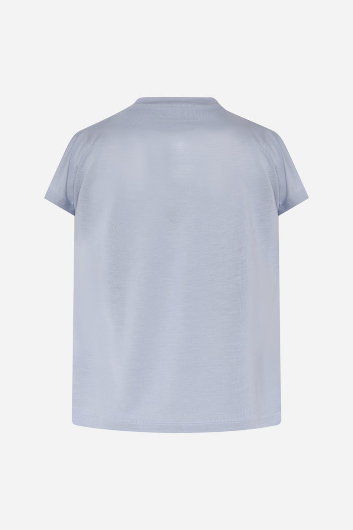 Bruuns Bazaar Women KatkaBBGinae bluse T-shirts Eventide Blue