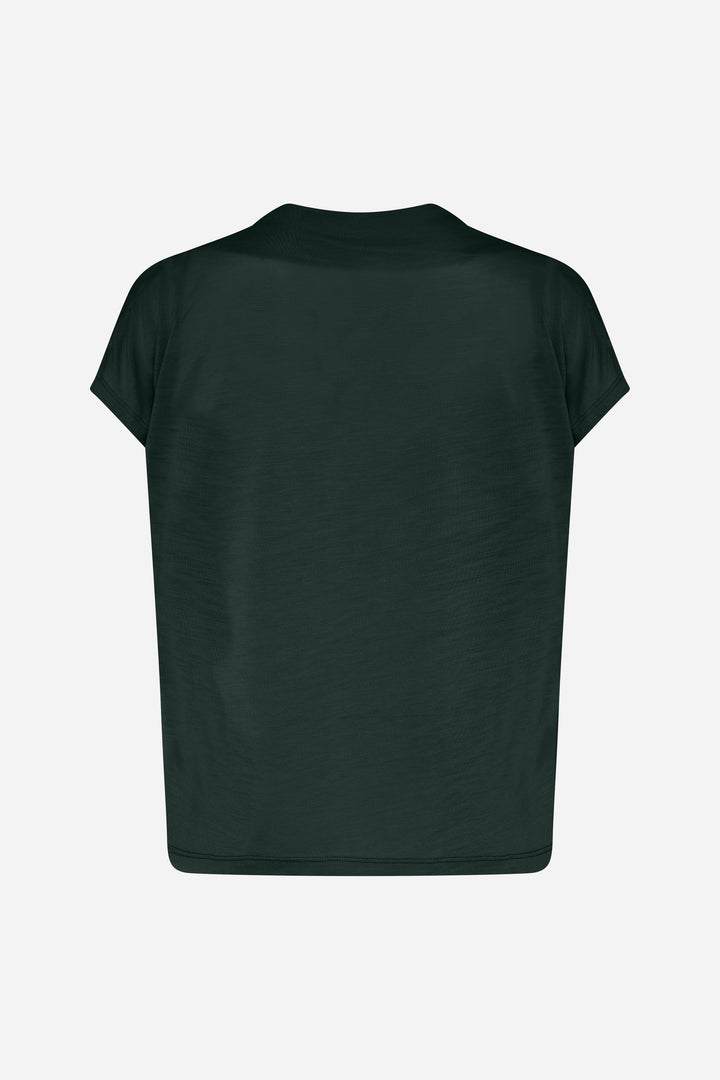 Bruuns Bazaar Women KatkaBBGinae bluse T-shirts Midnight Green