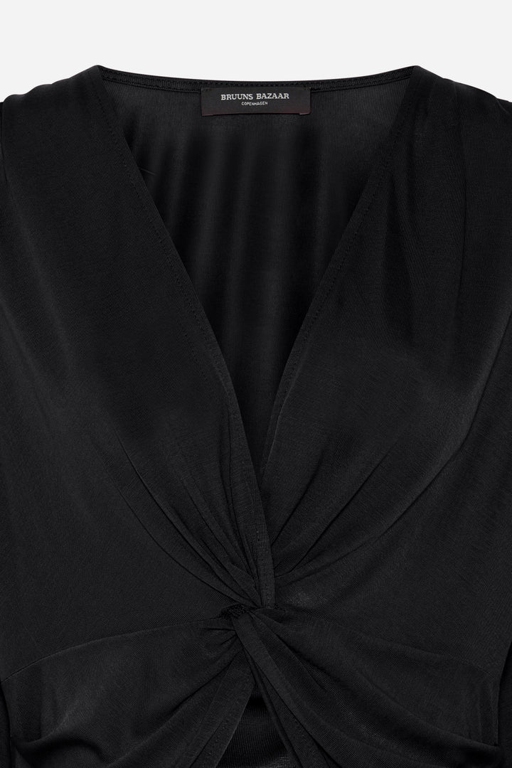 Bruuns Bazaar Women KatkaBBShauri bluse T-shirts Black