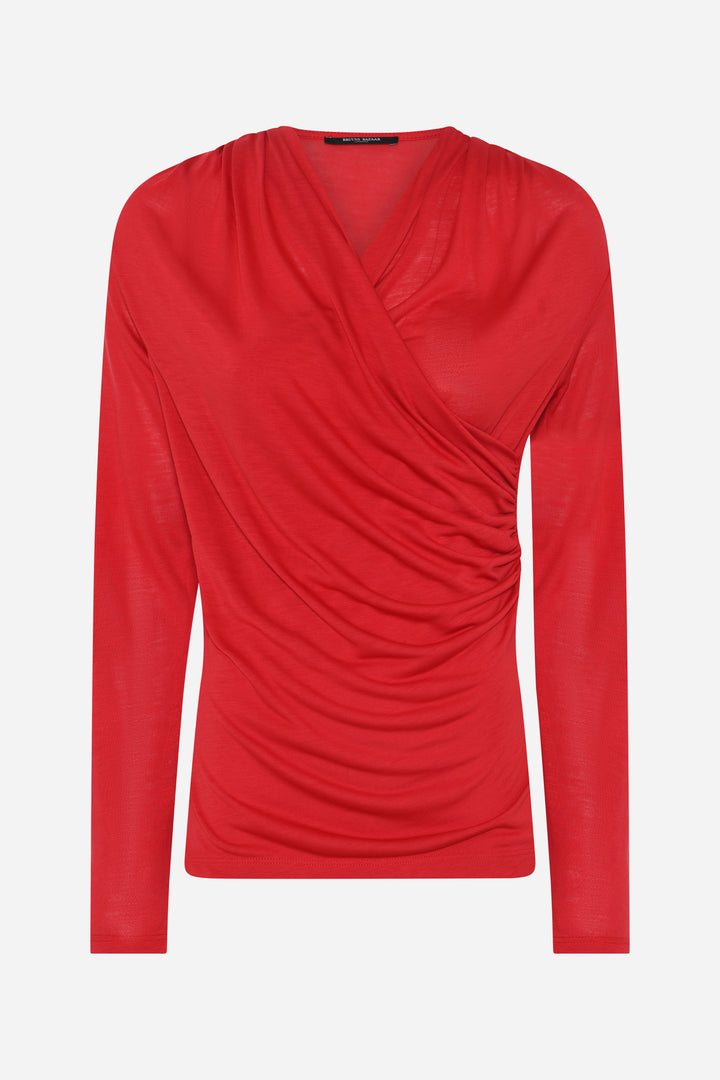 Bruuns Bazaar Women KatkaBBSynvia bluse T-shirts True Red