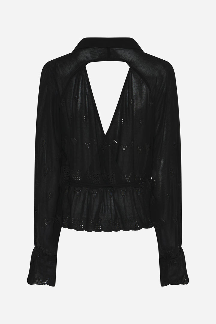 Bruuns Bazaar Women KentiaBBVionas shirt Skjorter Black