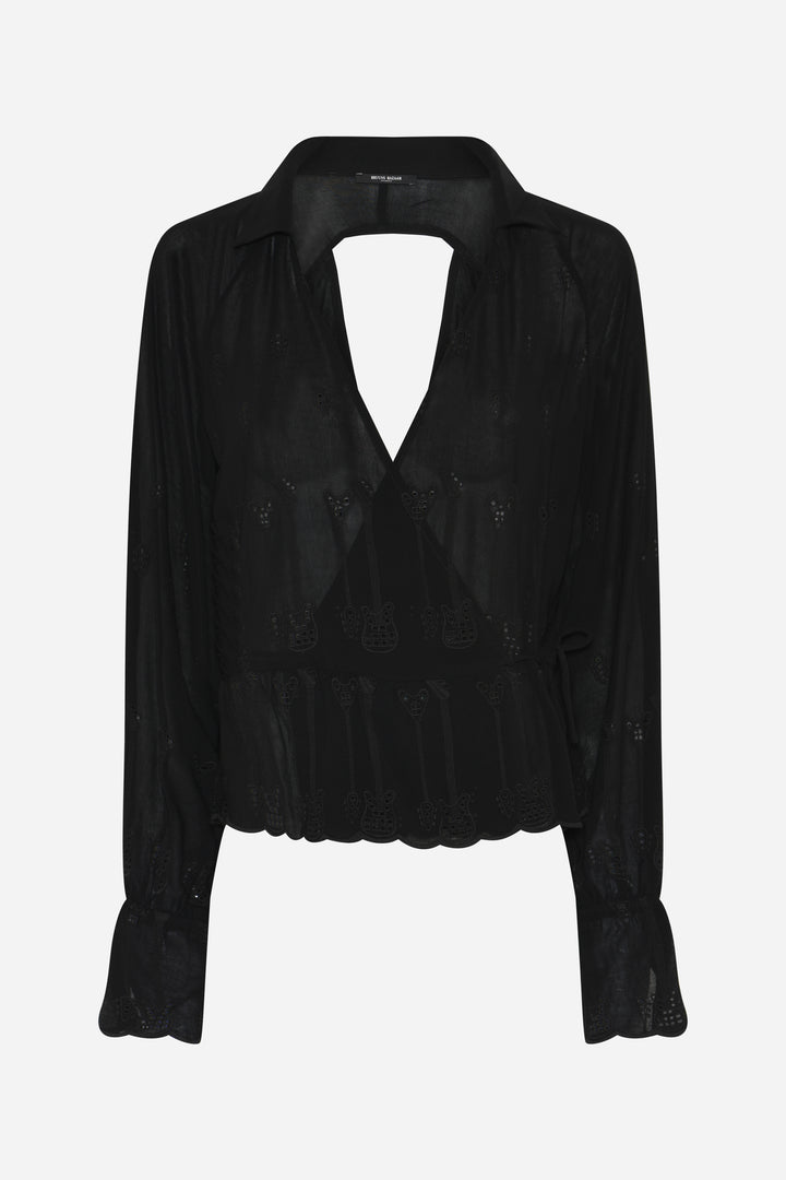 Bruuns Bazaar Women KentiaBBVionas shirt Skjorter Black