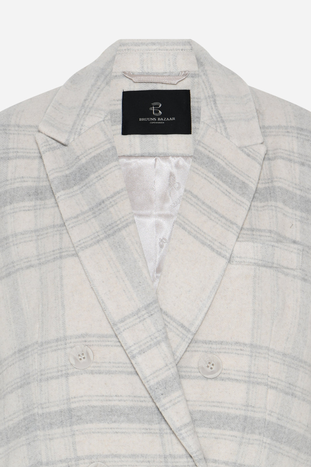 Bruuns Bazaar Women KentioBBAbellas frakke Overtøj Beige check