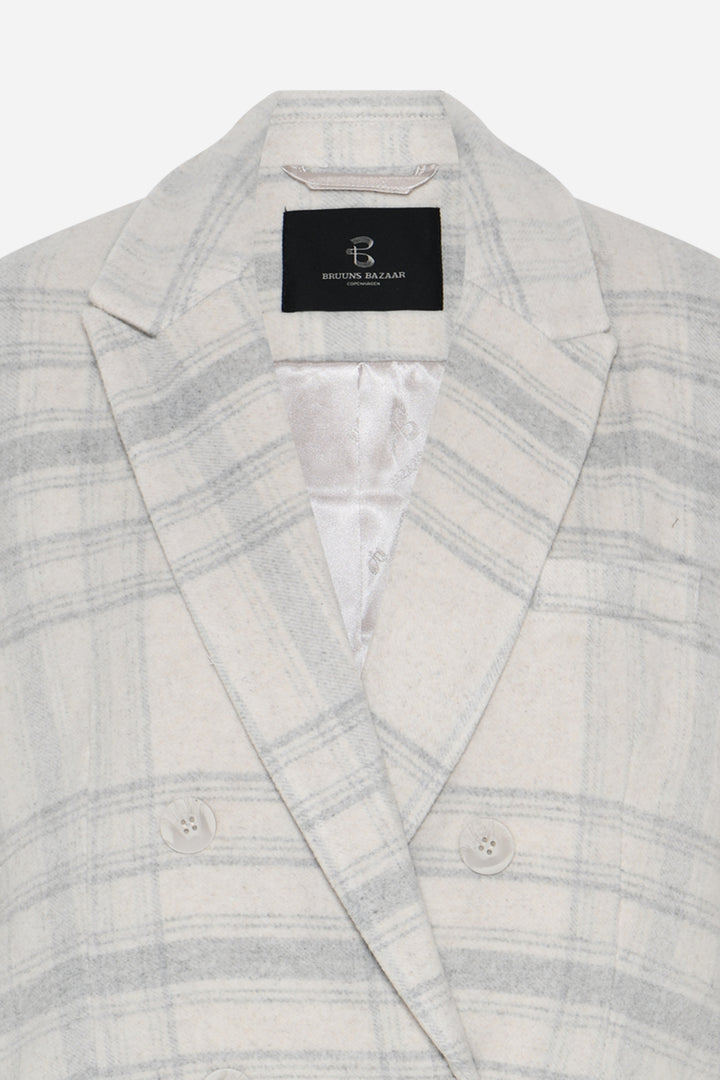 Bruuns Bazaar Women KentioBBAbellas frakke Overtøj Beige check