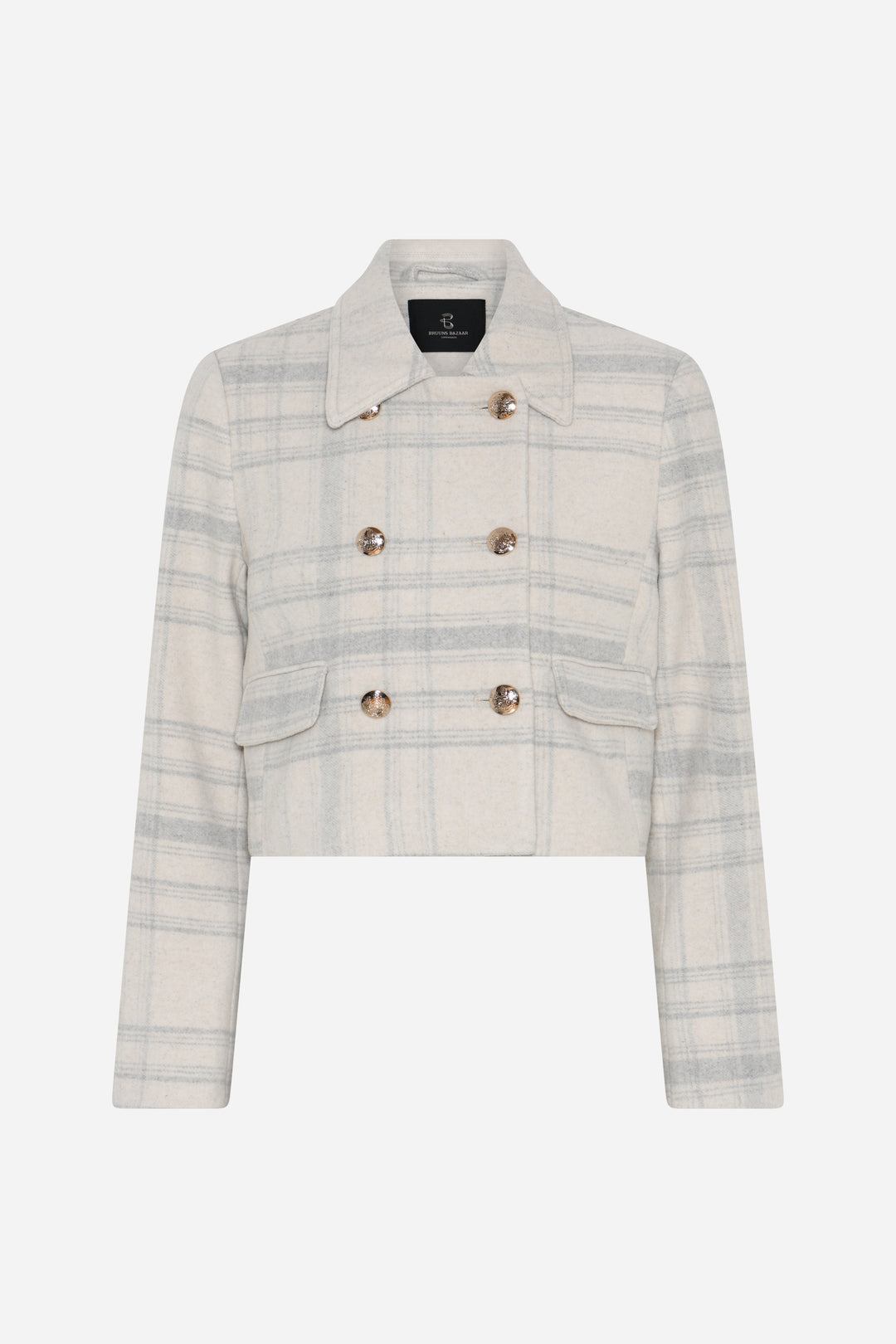 Bruuns Bazaar Women KentioBBTyrah jakke Overtøj Beige check