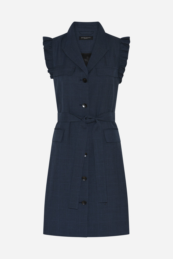 Bruuns Bazaar Women KerrioBBGauri kjole Kjoler Deep grey blue