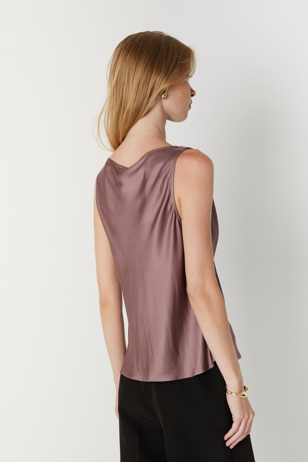 Bruuns Bazaar Women KorthalsiaBBCowl top Bluser Twilligth Mauve
