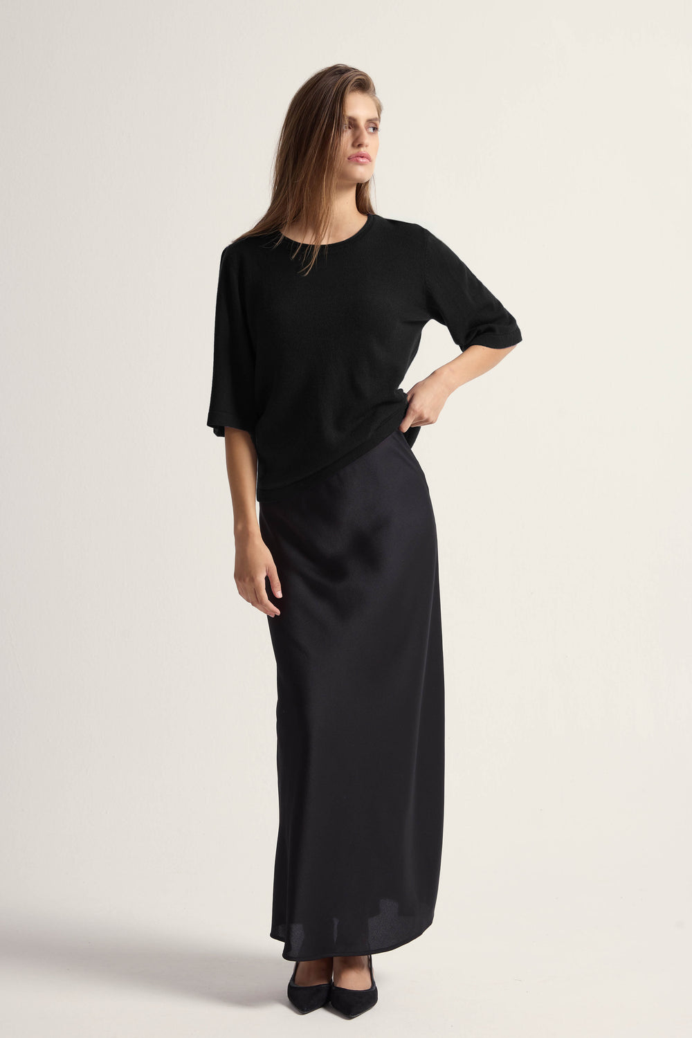 Bruuns Bazaar Women KorthalsiaBBJoanelle skirt Nederdele Black