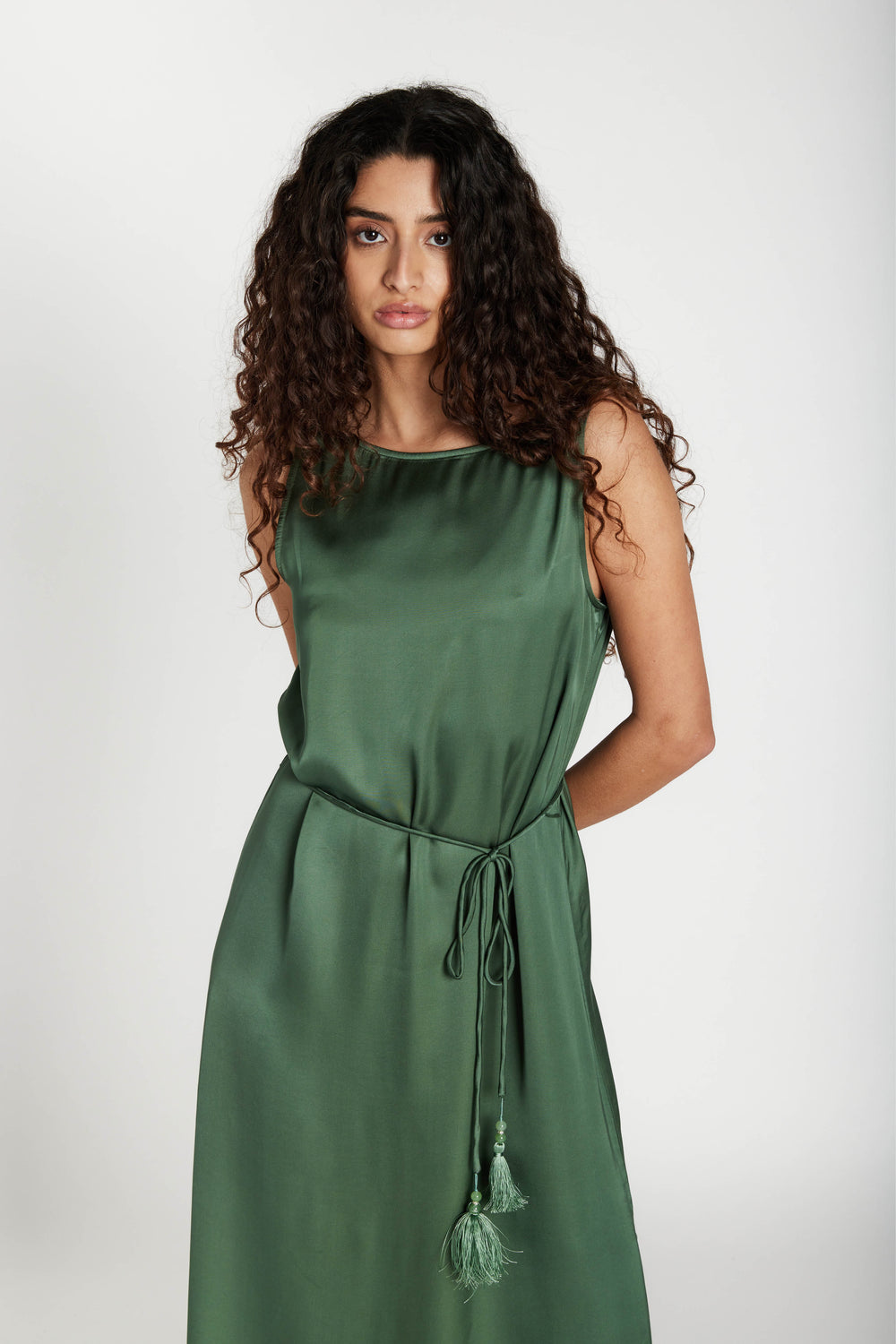 Bruuns Bazaar Women KorthalsiaBBKarola dress Kjoler Sweet Green