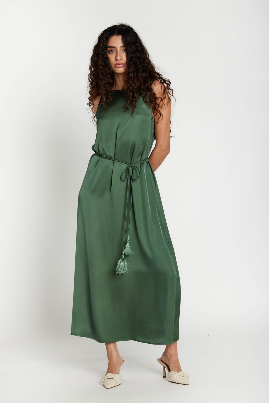Bruuns Bazaar Women KorthalsiaBBKarola dress Kjoler Sweet Green