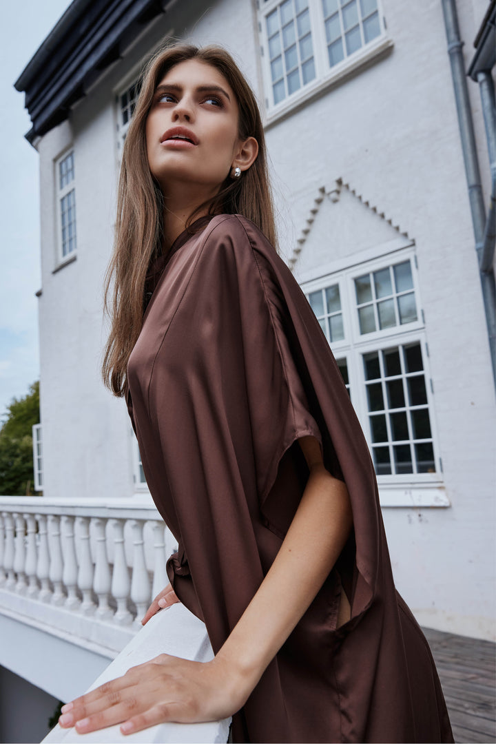 Bruuns Bazaar Women KorthalsiaBBTireva dress Kjoler Chestnut