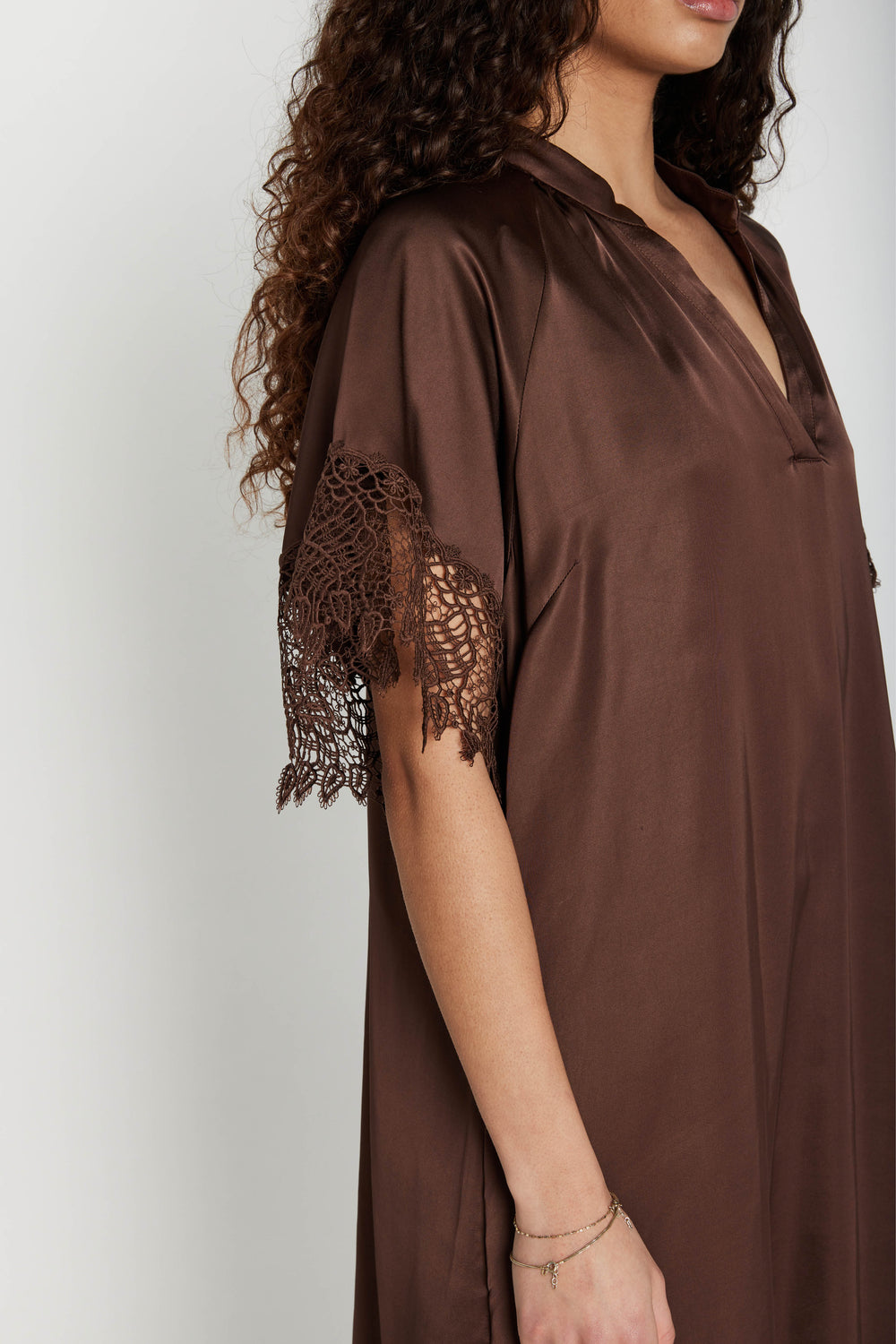 Bruuns Bazaar Women KorthalsiaBBWenny dress Kjoler Chestnut