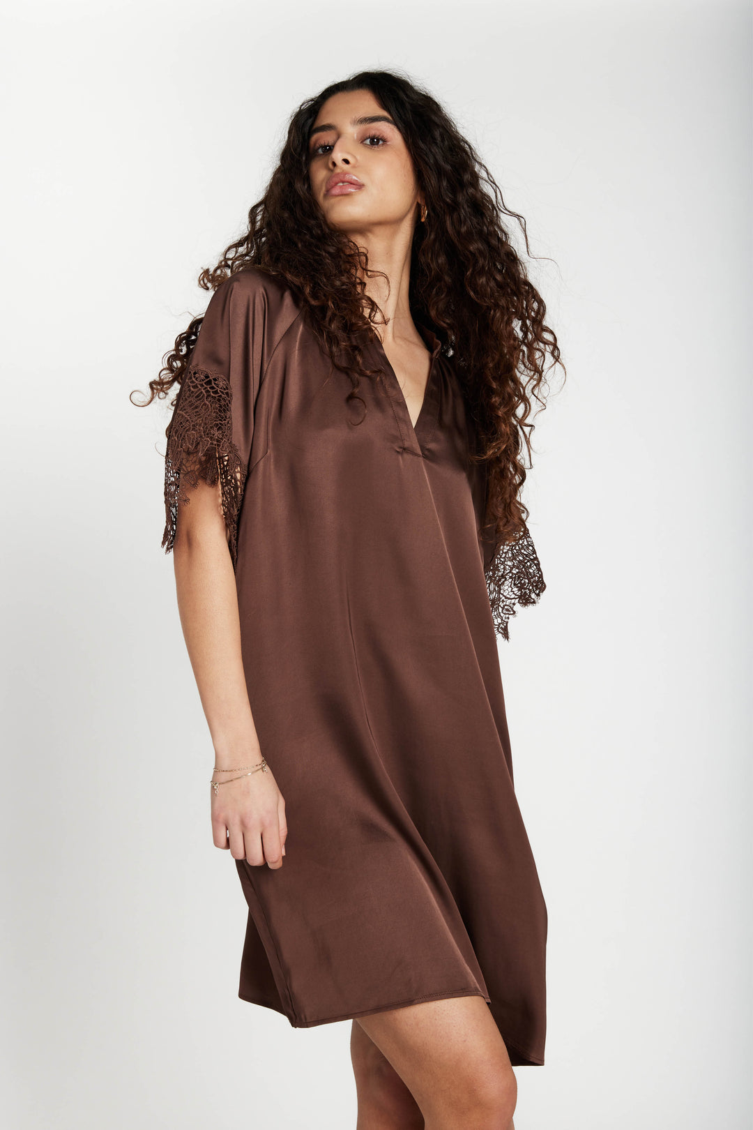 Bruuns Bazaar Women KorthalsiaBBWenny dress Kjoler Chestnut