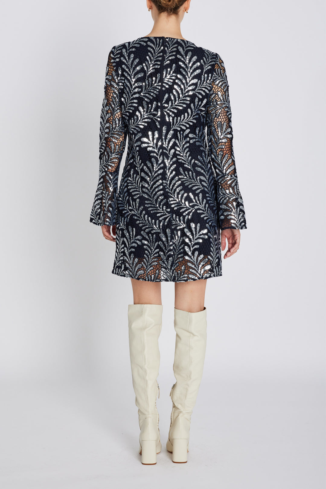 Bruuns Bazaar Women KumarahouBBXia kjole Kjoler Dark blue silver