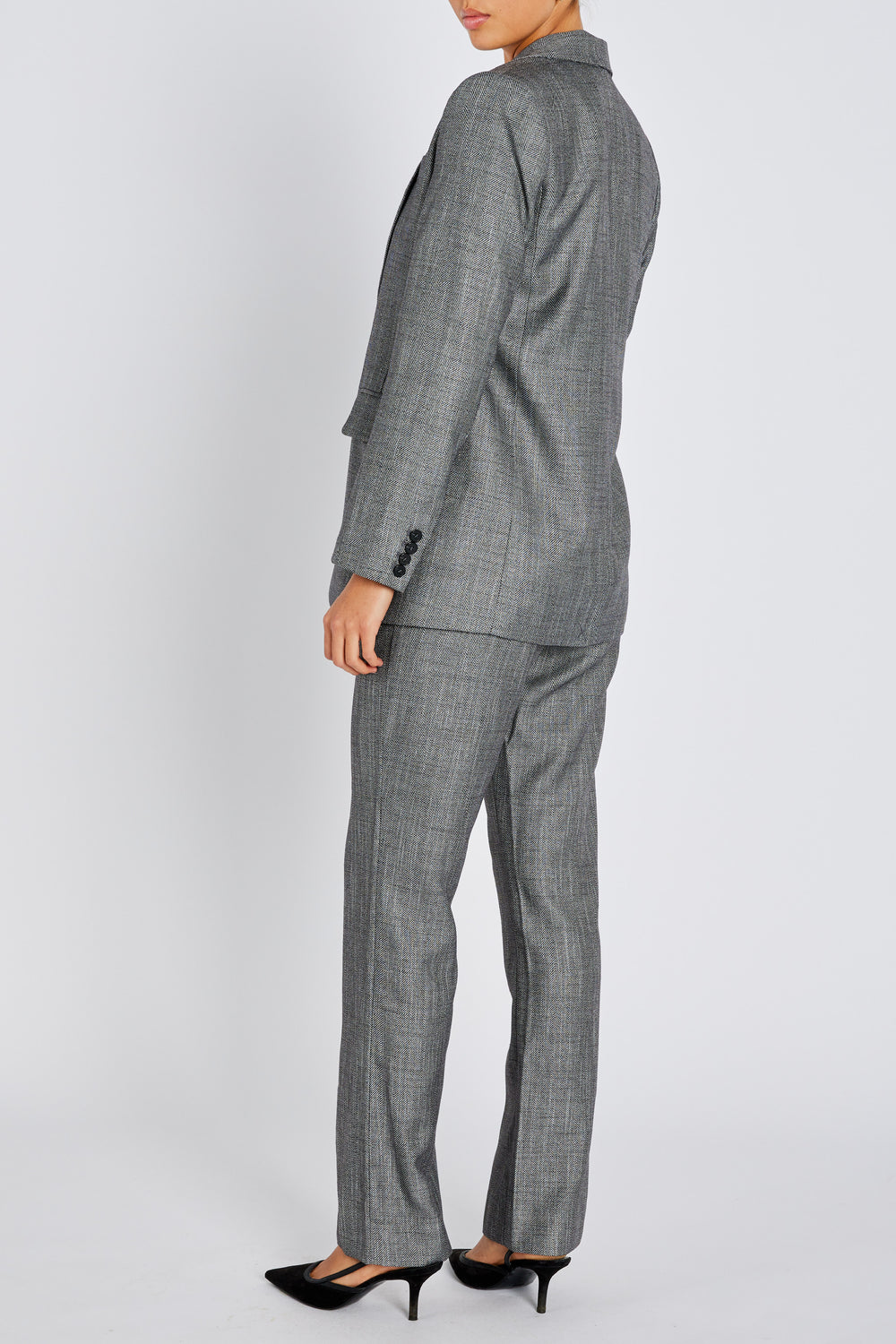 Bruuns Bazaar Women KuraBBFrida blazer Blazere Grey Herringbone