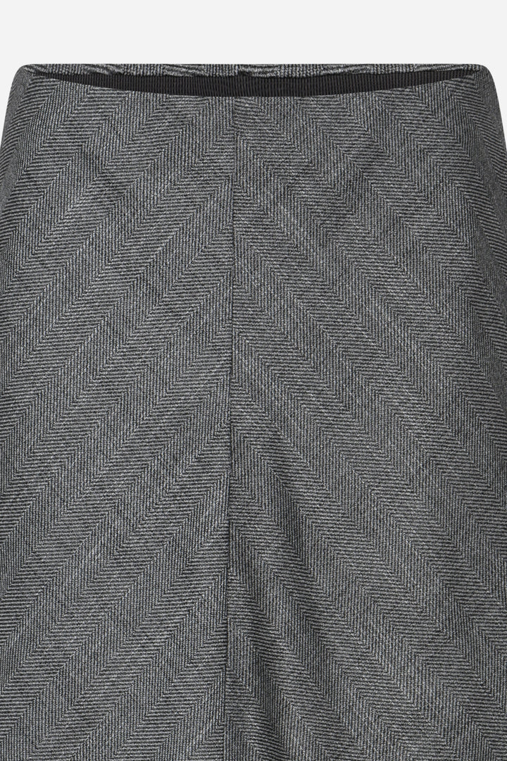 Bruuns Bazaar Women KuraBBJoan nederdel Nederdele Grey Herringbone
