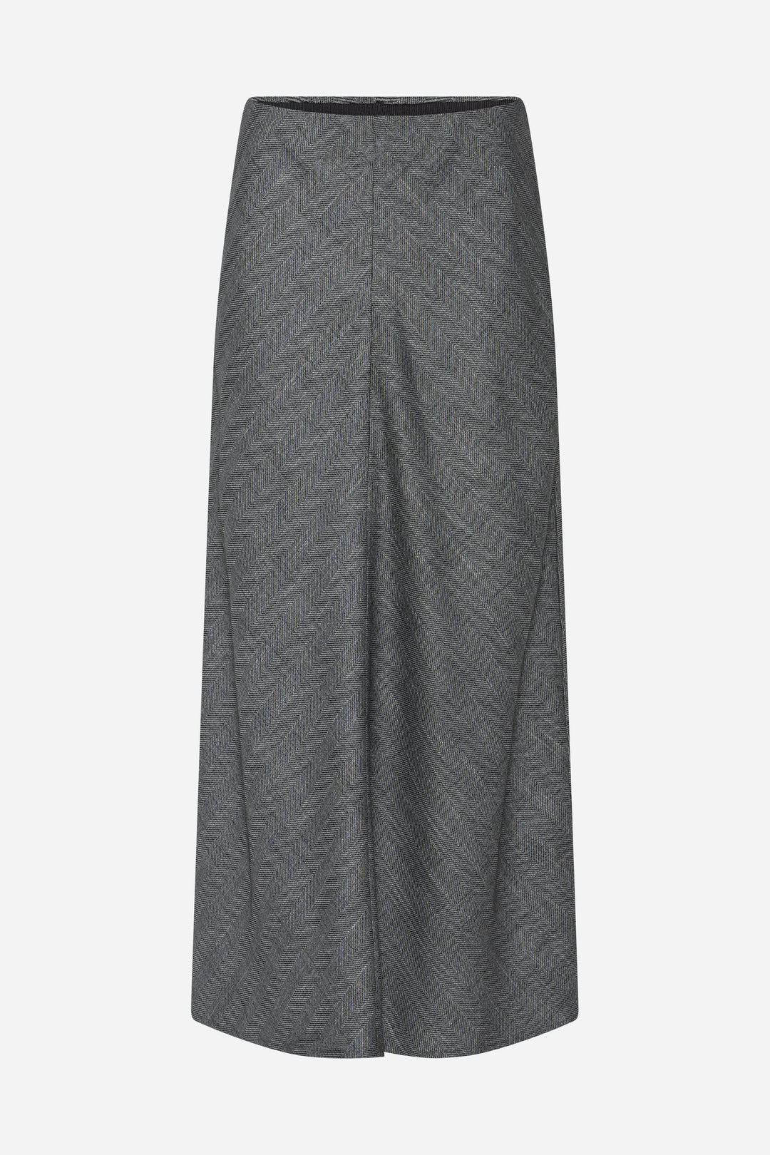 Bruuns Bazaar Women KuraBBJoan nederdel Nederdele Grey Herringbone
