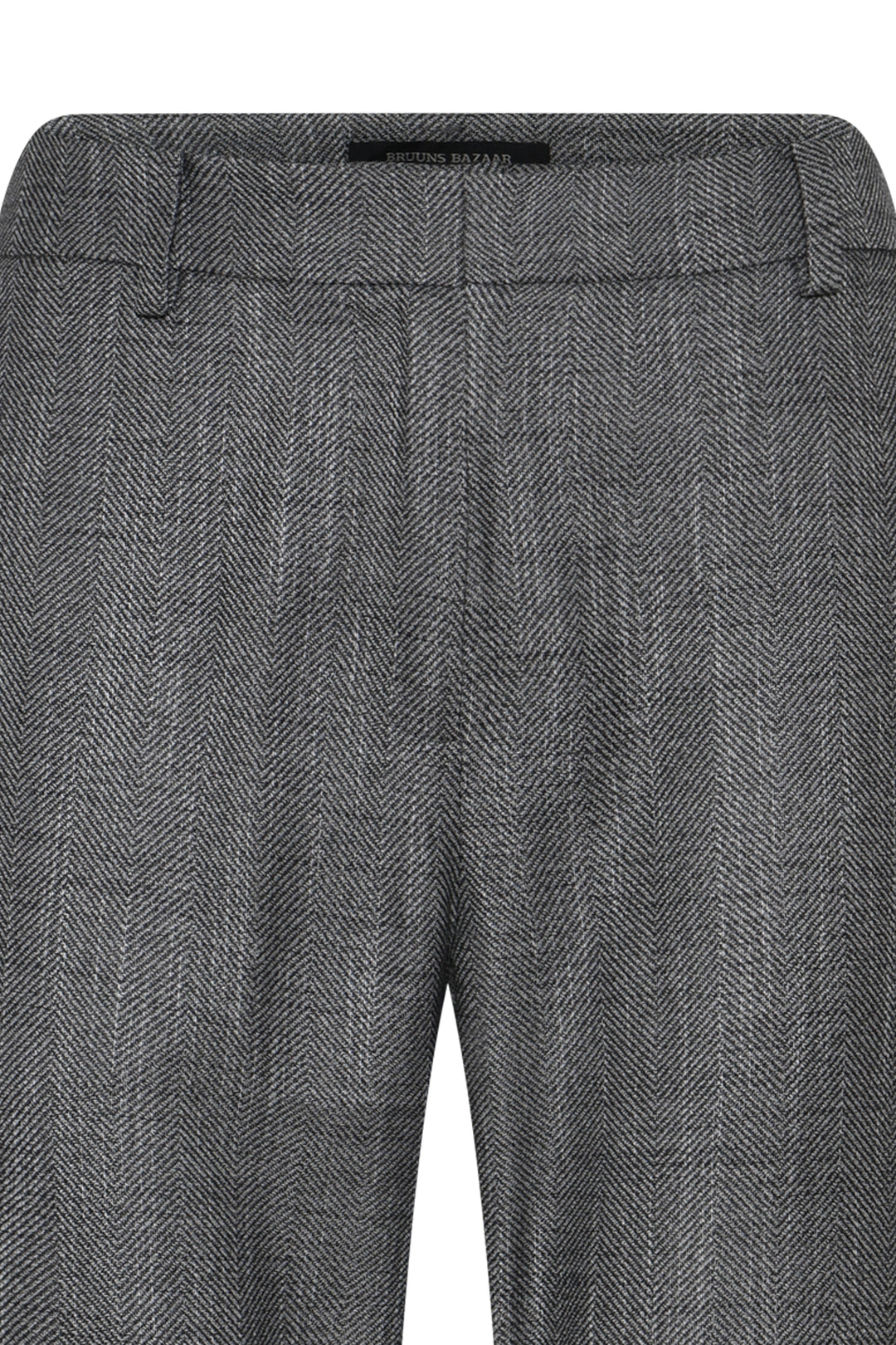 Bruuns Bazaar Women KuraBBVilda bukser Bukser Grey Herringbone