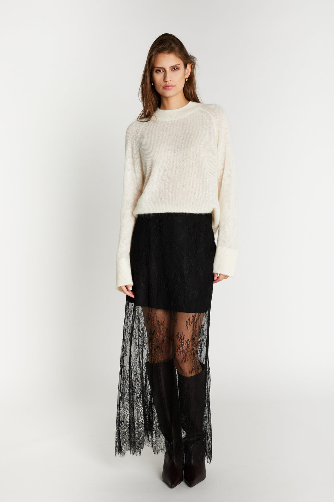 Bruuns Bazaar Women LaccoBBIna nederdel Nederdele Black