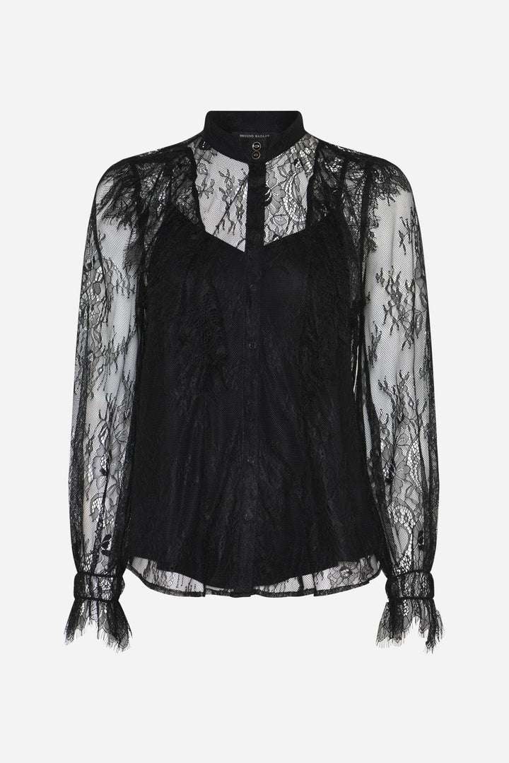 Bruuns Bazaar Women LaccoBBYonas skjorte Skjorter Black