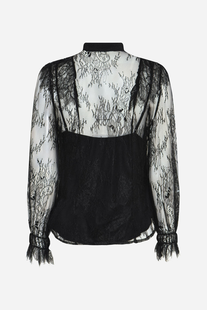 Bruuns Bazaar Women LaccoBBYonas skjorte Skjorter Black