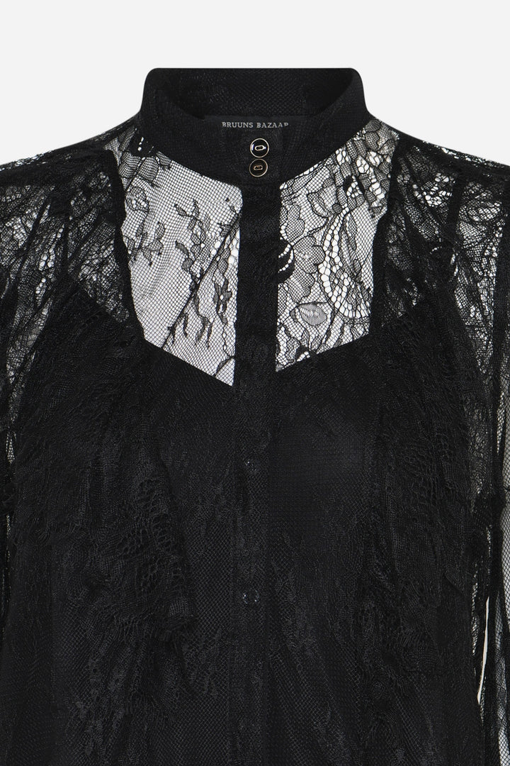 Bruuns Bazaar Women LaccoBBYonas skjorte Skjorter Black