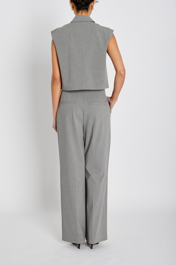 Bruuns Bazaar Women LataniaBBLinis vest Vest Grey