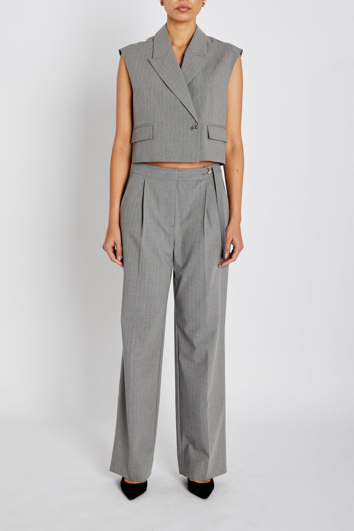 Bruuns Bazaar Women LataniaBBLinis vest Vest Grey